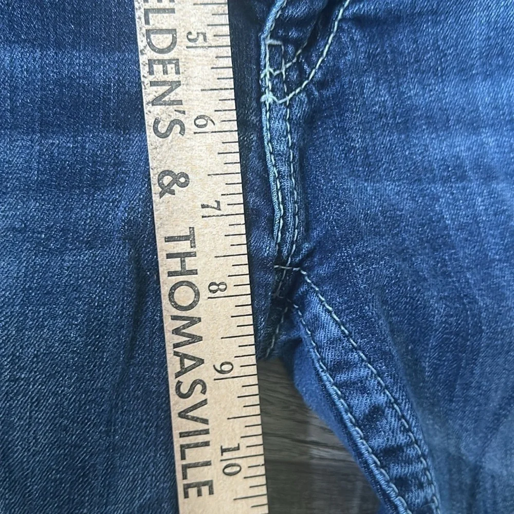 Silver Jeans size 24 Aiko Bootcut blue denim Bikercore jeans
